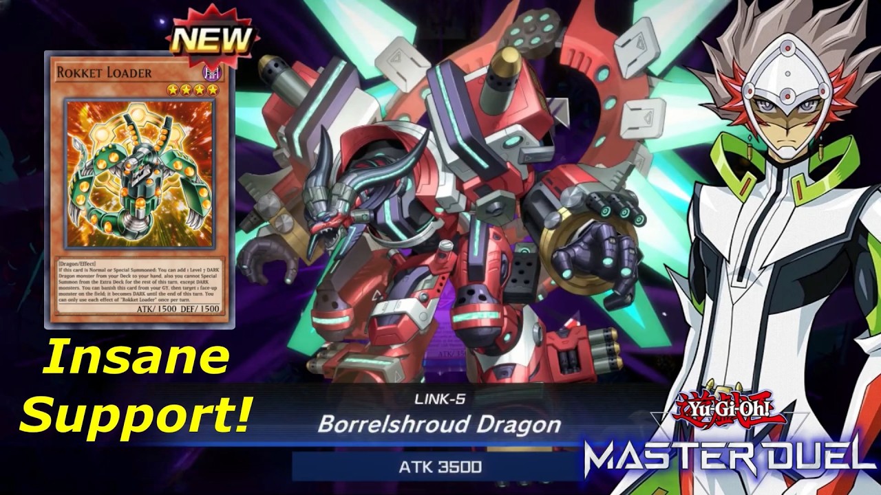 PURE ROKKET IS MUCH MORE VIABLE NOW! Revolver gets the new Borrelshroud Dragon!