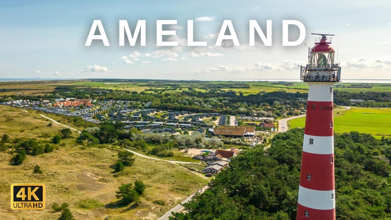 Ameland, the Netherlands 🇳🇱 in 4K (Waddenzee)