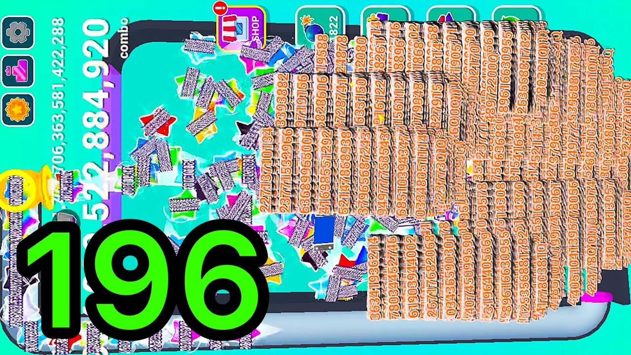 Bounce Merge 2048 Level Up - part 196