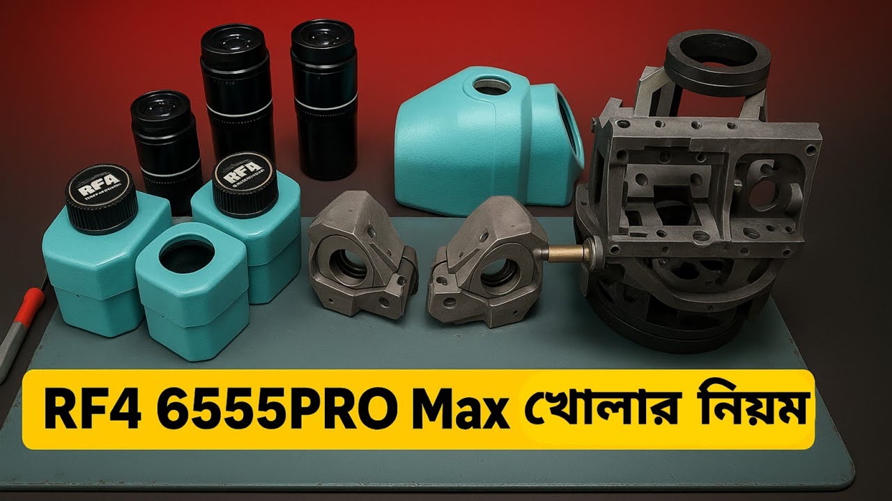 RF4 6555 Pro Max Disassembly rf4 Microscope disassembly / rf4 6555 pro teardown