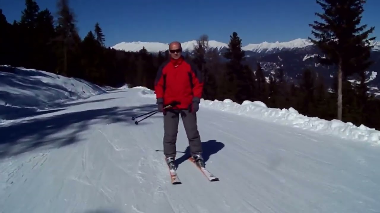 Örömteli síelés Gyurival
