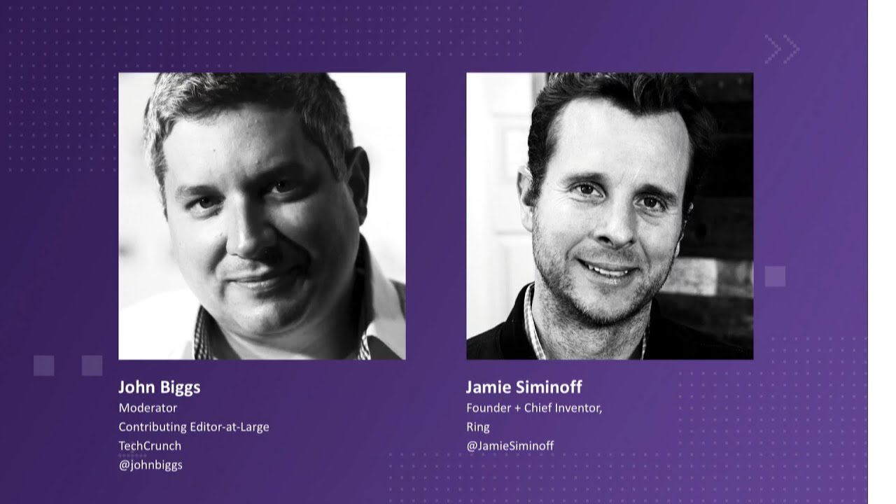 Answering the Door with Jamie Siminoff (Ring) | Disrupt SF 2018