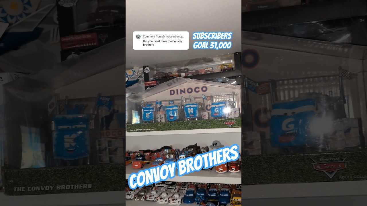 Disney Cars Convoy Brothers #Cars #Disneycars #disney #pixar #lightningmcqueen #automobile  #dinoco