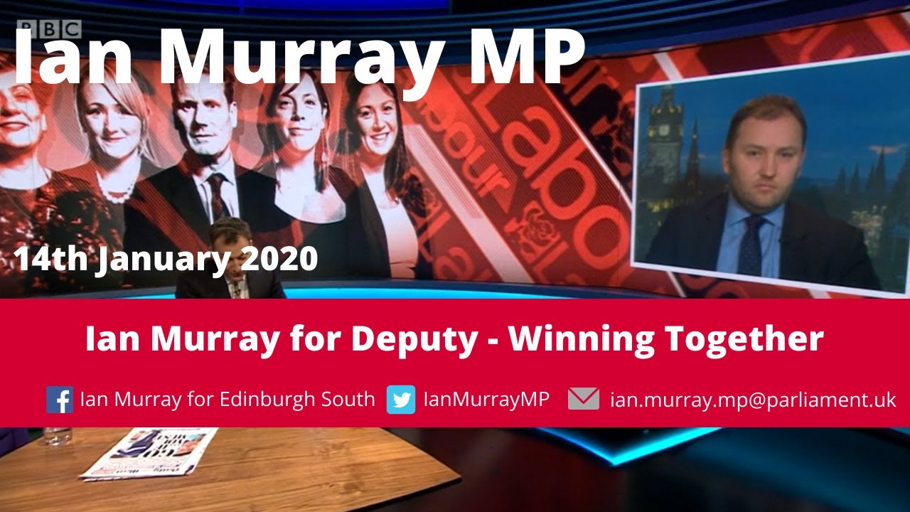 Ian Murray MP | Newsnight | 13.01.20