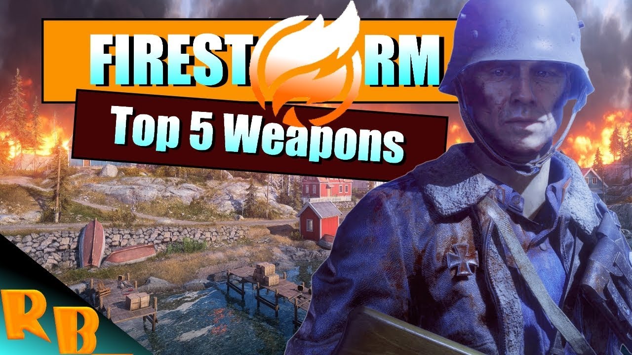 Battlefield V: Top 5 weapons in Firestorm