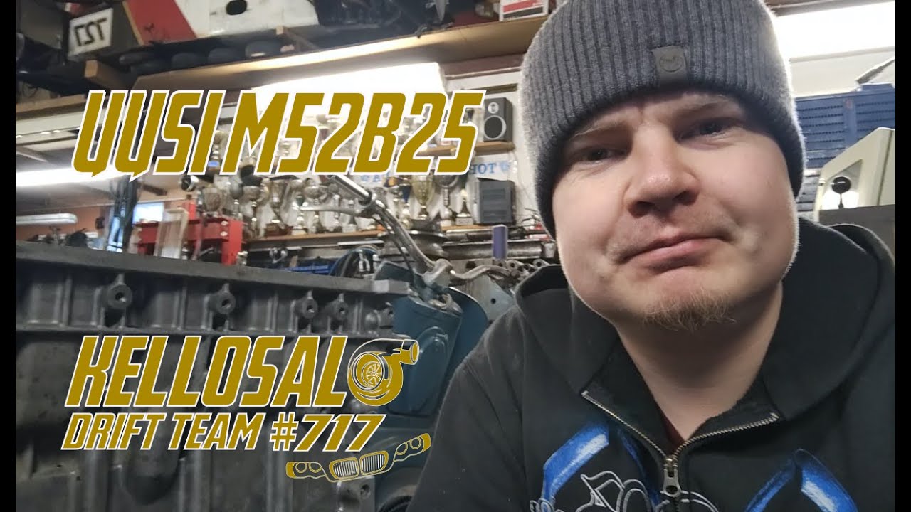 Uusi Bmw M52B25 tuli tallille! S1E03