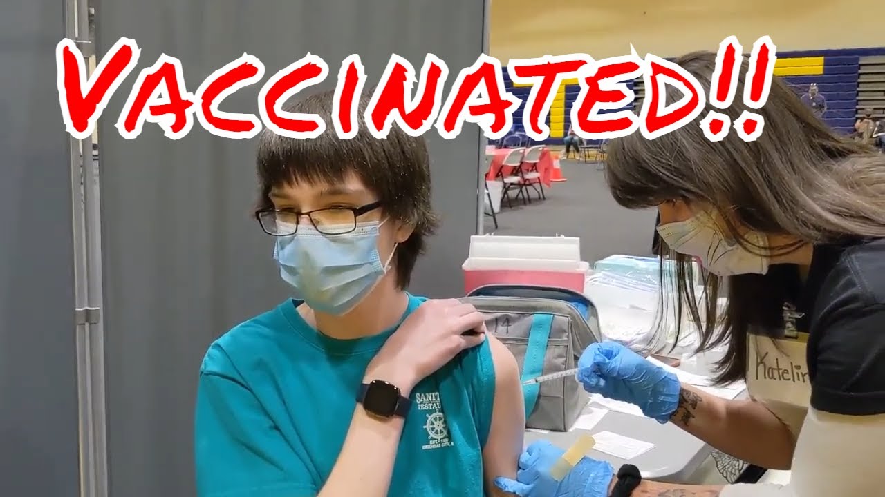 We Got VACCINATED! Teens First Dose of Pfizer