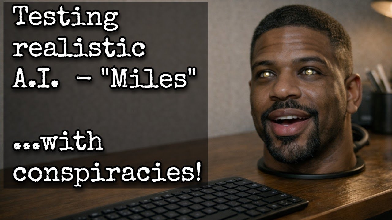 Most REALISTIC A.I. & faces conspiracy theorists!