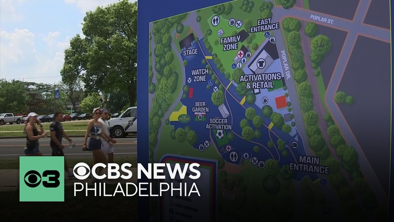 Philly's FIFA Fan Fest is underway, but the party is being met with mixed emotions
