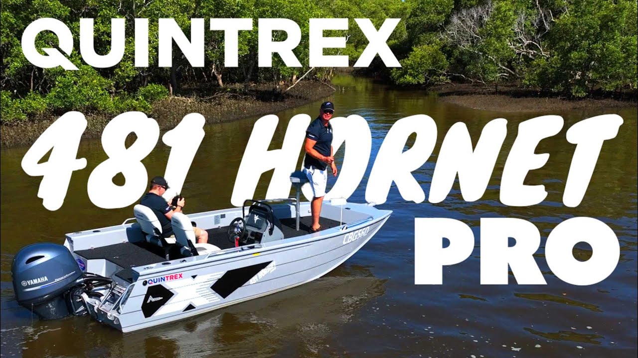 Quintrex 481 Hornet PRO + Yamaha F115HP - on water review