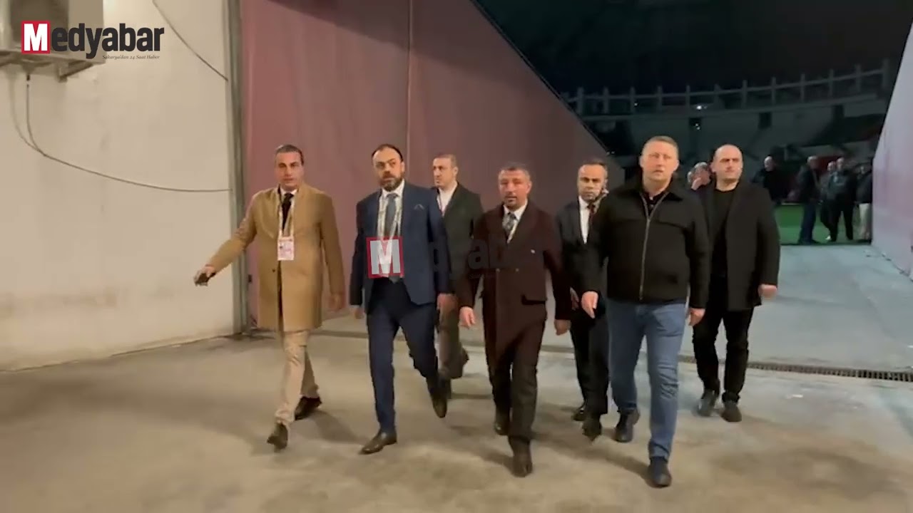 Sakaryaspor kafilesi Diyarbakır stadından böyle ayrıldı!