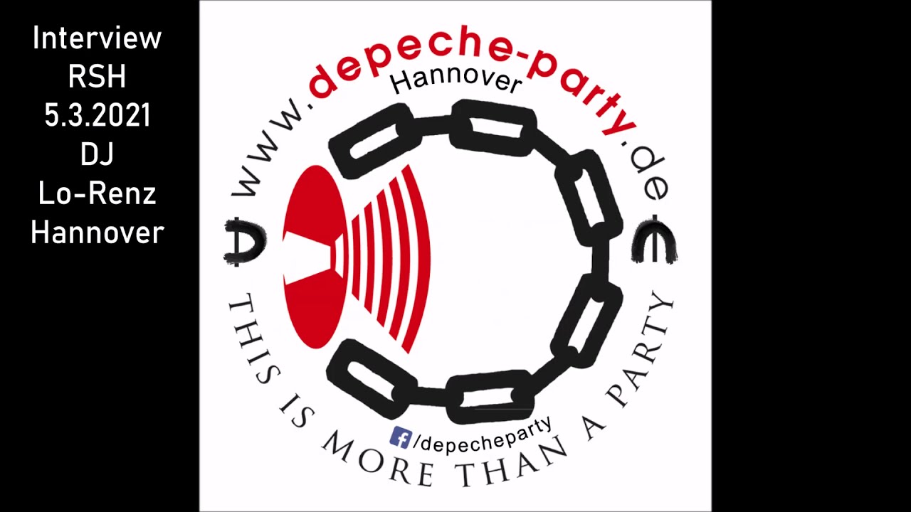 Depeche Mode Fans Interview RSH  DJ Lo-Renz Hanover Depeche-Party 05.März 2021