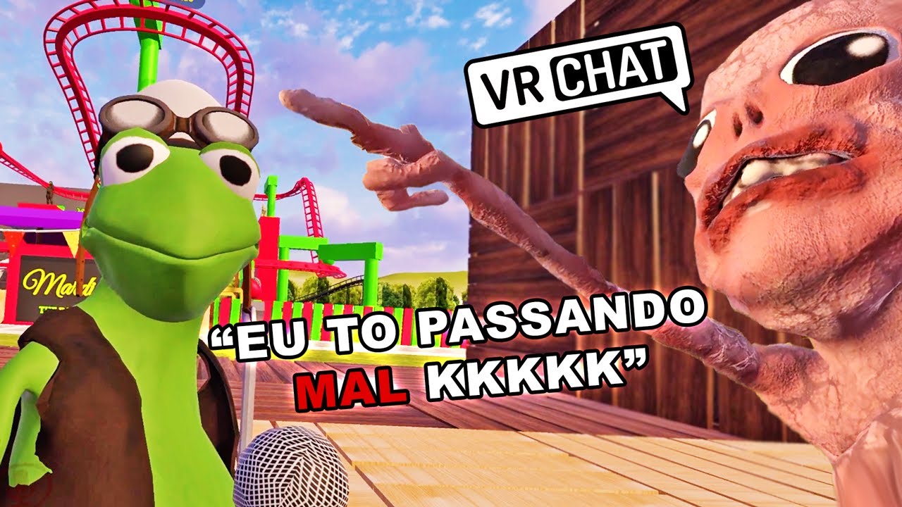 fui no parque de diversão com o Zezão e o Kleberiano kkkkkk