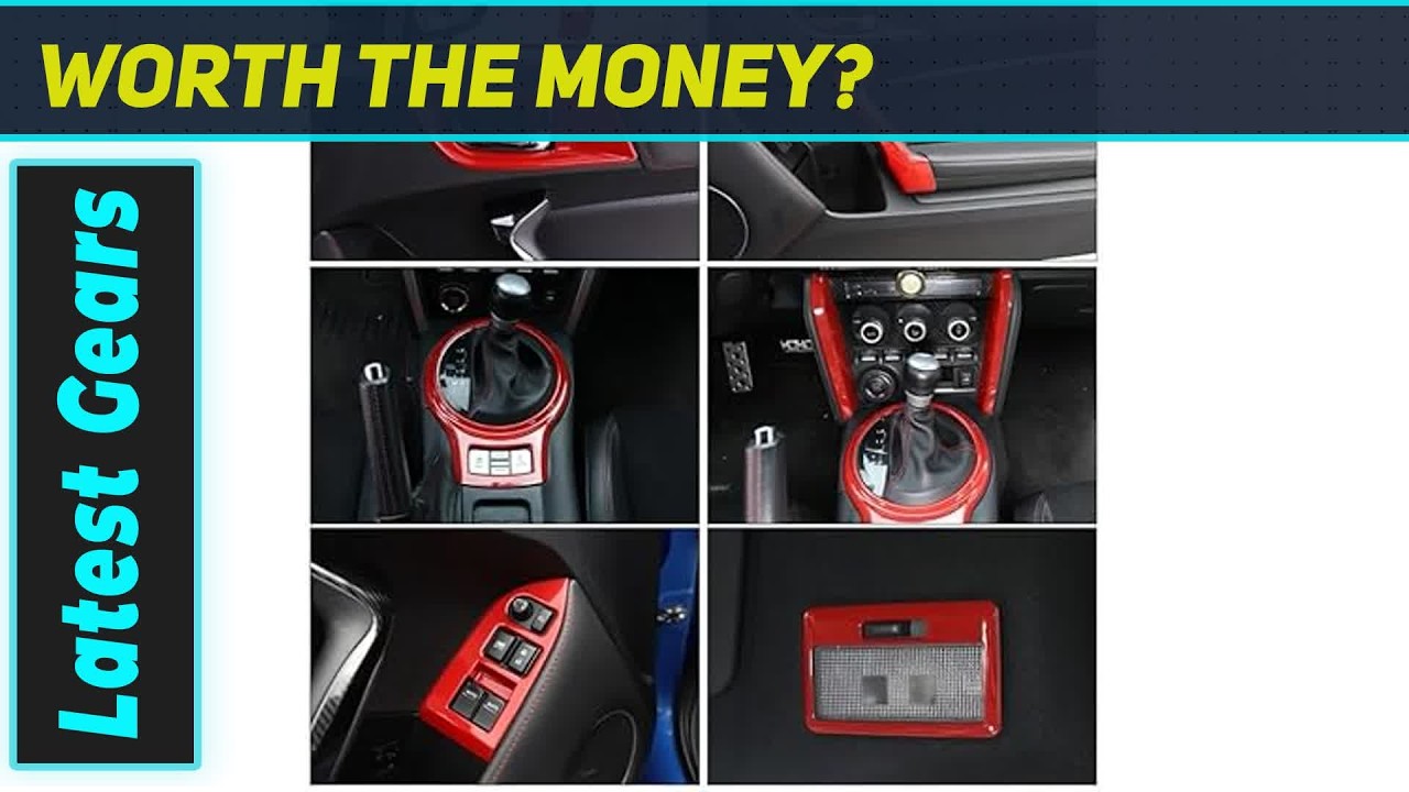 `GERRIT Car Accessories: The Ultimate Red Upgrade for Your 86/BRZ!