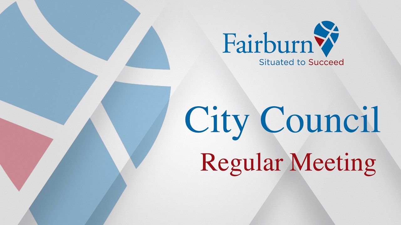 City Council Meeting - 7pm