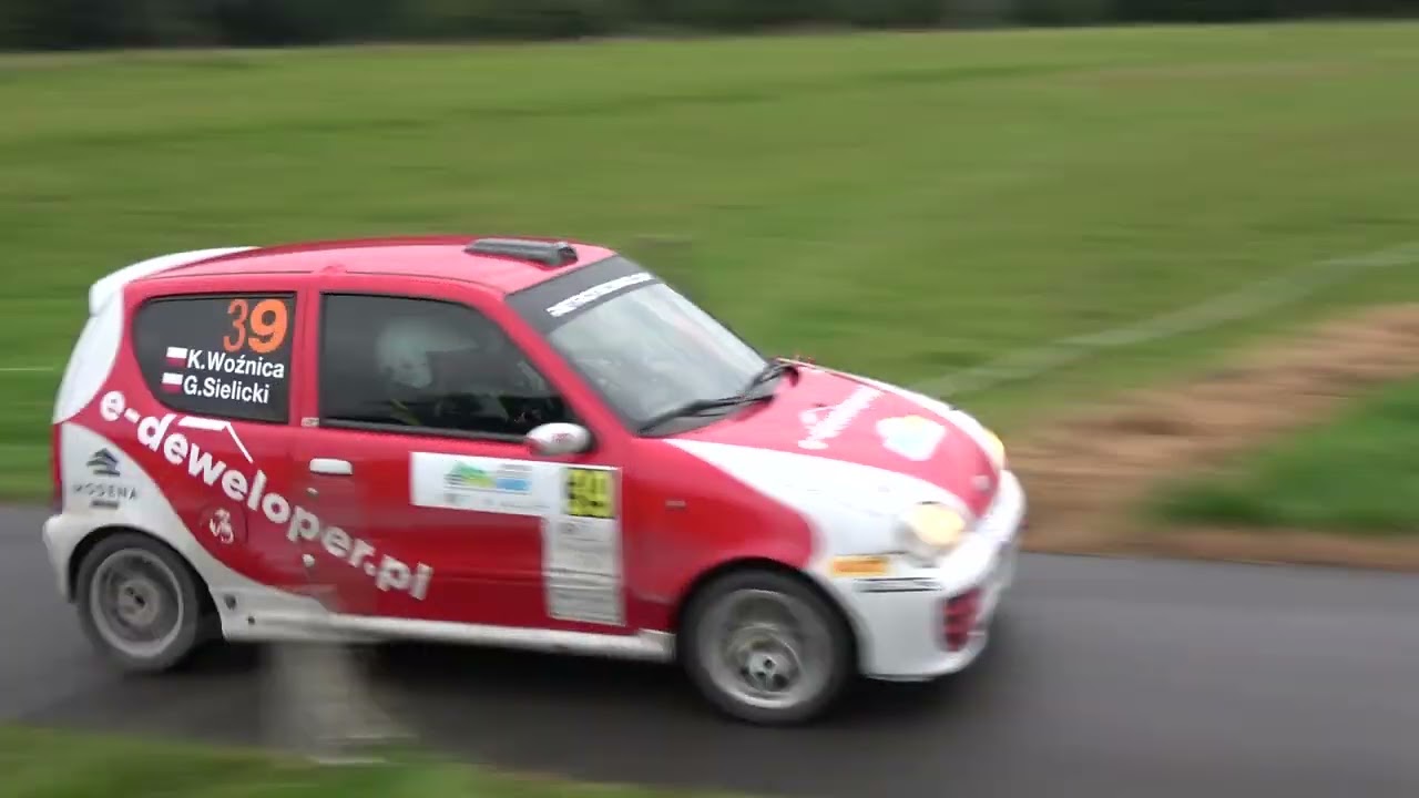 Rajd Wisły 2023 - Woźnica / Sielicki - Fiat Seicento KitCar