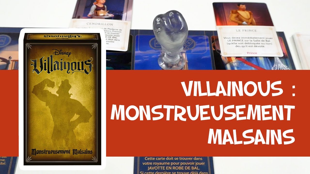 Villainous : Monstrueusement Malsains - le jeu en 2 minutes !