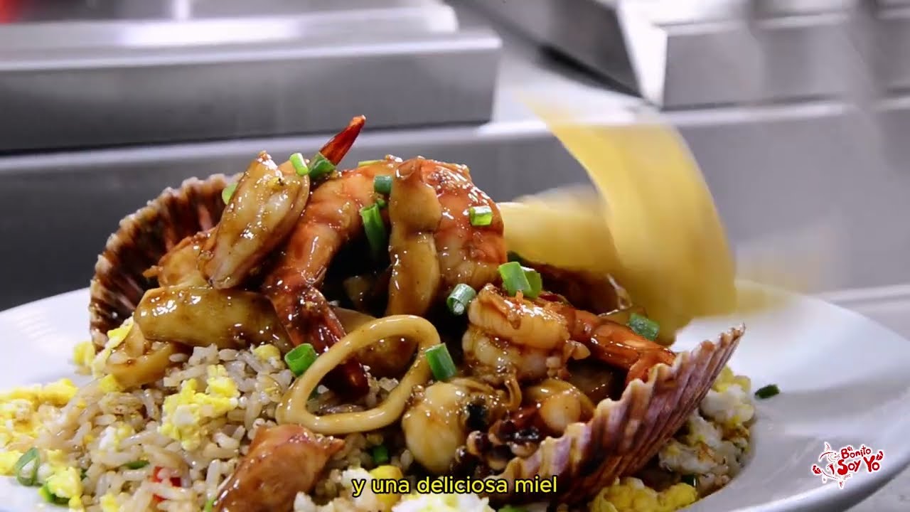 Preparando un CHAUFA DE MARISCOS ¡Fácil, rápido y sobre todo RICO!