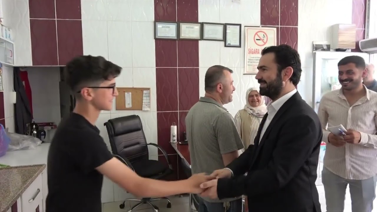 Eşbaşkan Kahraman'dan esnafa teşekkür ziyareti