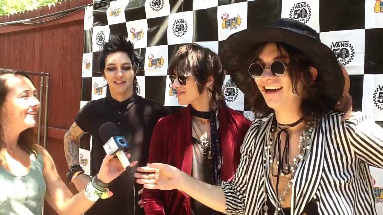 Palaye Royale, interview Vans Warped Tour