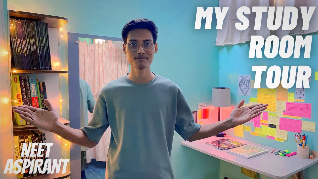 My Study room tour | study vlog | Neet 2024 Aspirant