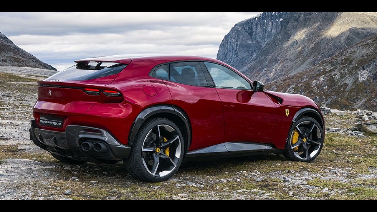 NUEVO FERRARI PUROSANGUE 2023: ¡¡¡SU PRIMER SUV CON 725 CV, 4 PLAZAS Y UN DISEÑO ESPECTACULAR!!!