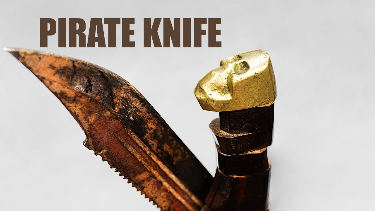 Broken Ritual Knife Restoration. ASMR Video