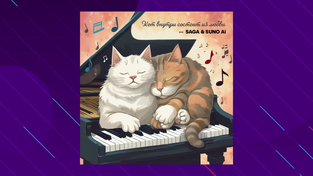 SAGA & SUNO Ai - Кот внутри состоит из любви
