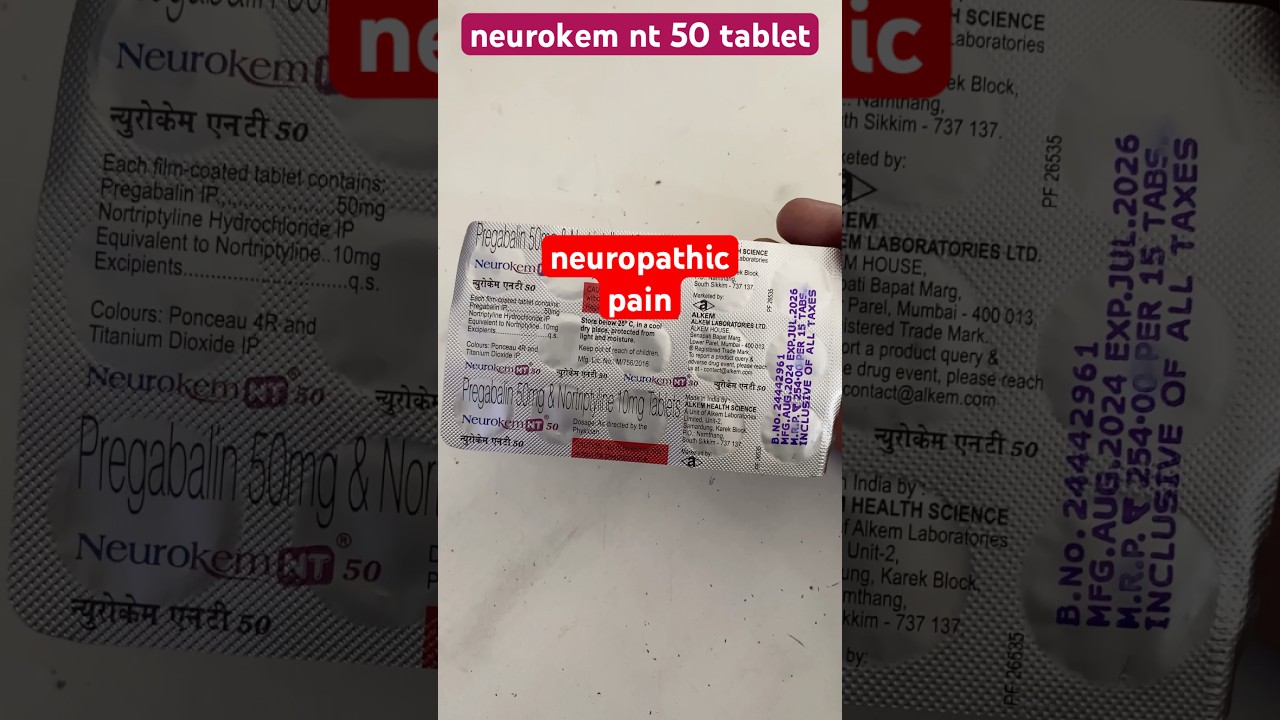 neurokem nt 50 tablet ka use | neurokem nt 50 tablet | how to use neurokem nt 50 tablet neuropathic