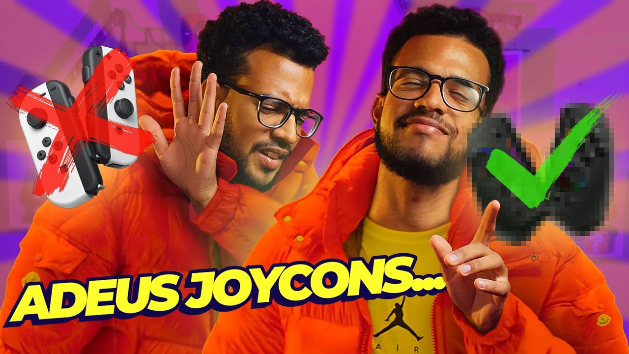 Joycons Nunca Mais! O Upgrade que mudou meu Switch