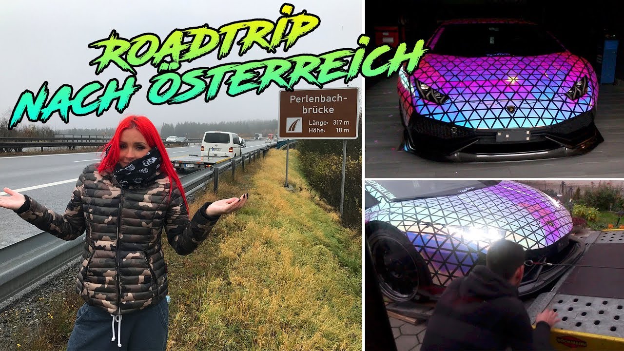 Roadtrip nach Österreich I Wir holen den Lambo ab im neuen Design