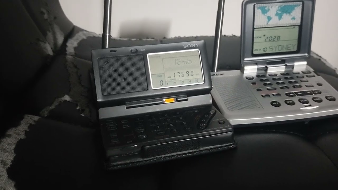 CGTN on Sony ICF-SW07 Vs Sony ICF-SW100