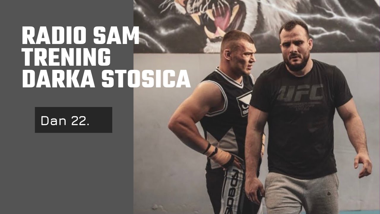 Trening Darka Stošića - odradjen. Darkov trener Radulovic David, mi je pokazao kako sampion trenira.
