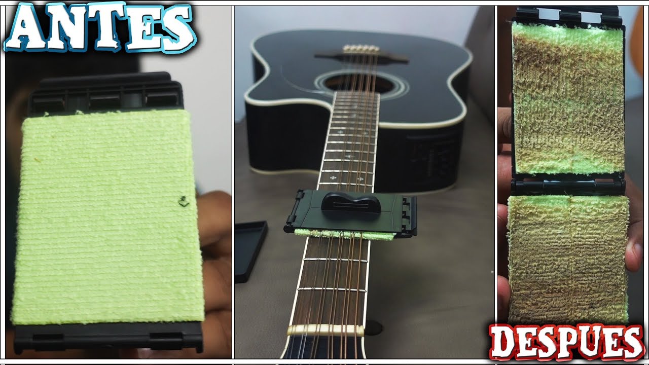Con esto puedes limpiar tus cuerdas y trastes  *Accesorios para Guitarra*