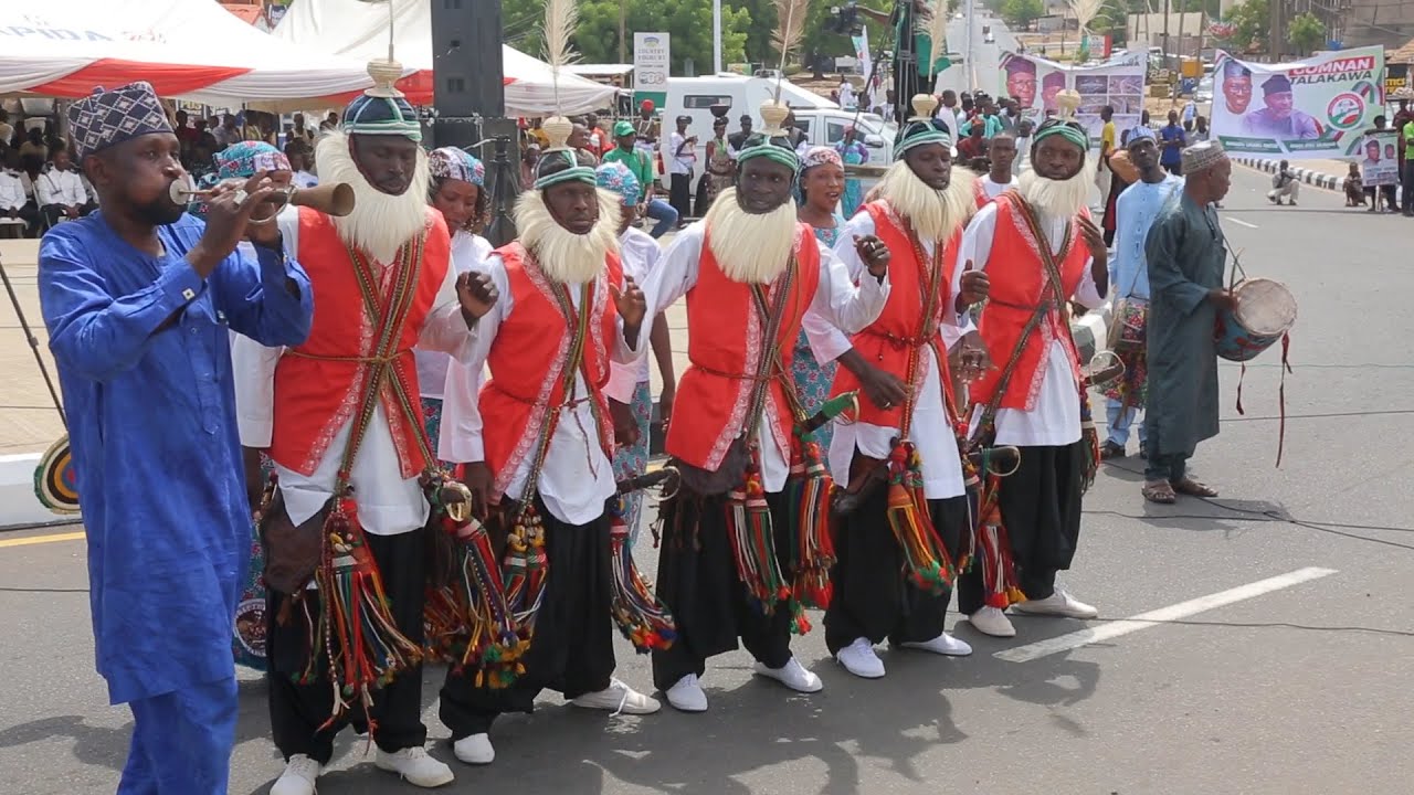 Adamawa State Cultural Dances at First North East Grade Interchange and Underpass.