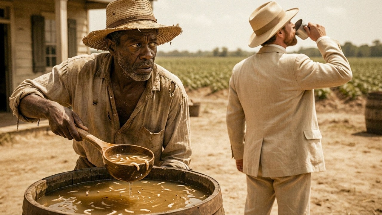 EL ESCLAVO AGUADOR que dio de beber AGUA PODRIDA CON GUSANOS al Patrón: ¡Se lo comieron por dentro!