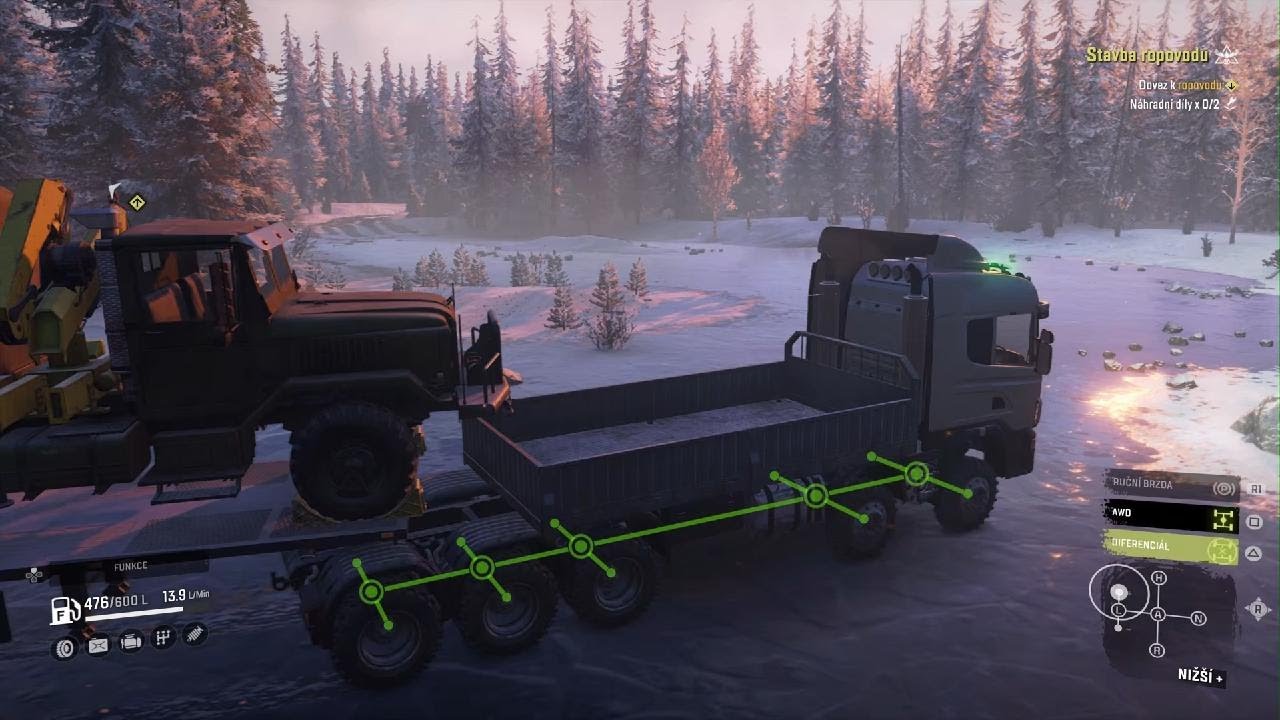 GGMS ARCTORS 10x6/4 Heavy Armytruck on Trailor