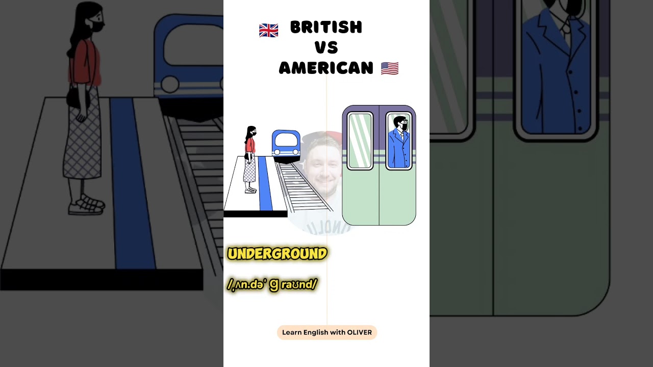 SUBWAY чи UNDERGROUND? Дізнайся різницю 🇺🇸 #english #англійська #vocabulary