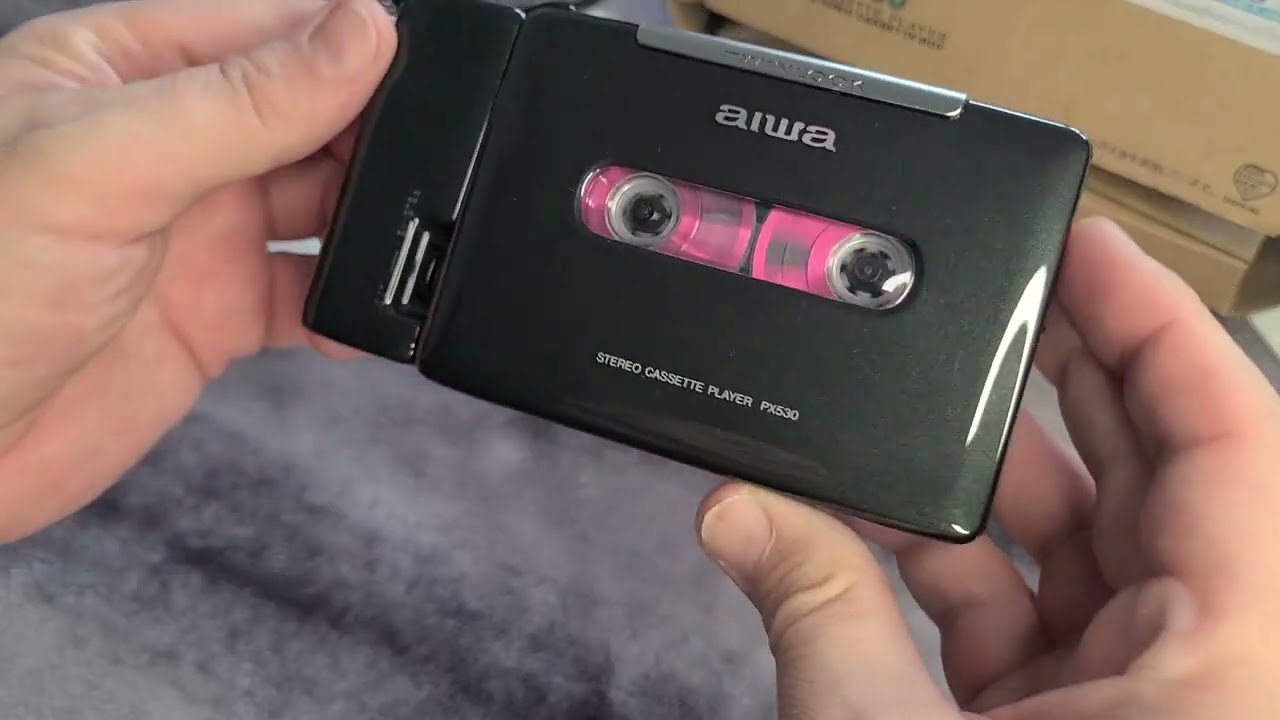 New Cassette Player AIWA HS-PX530 (Demo)