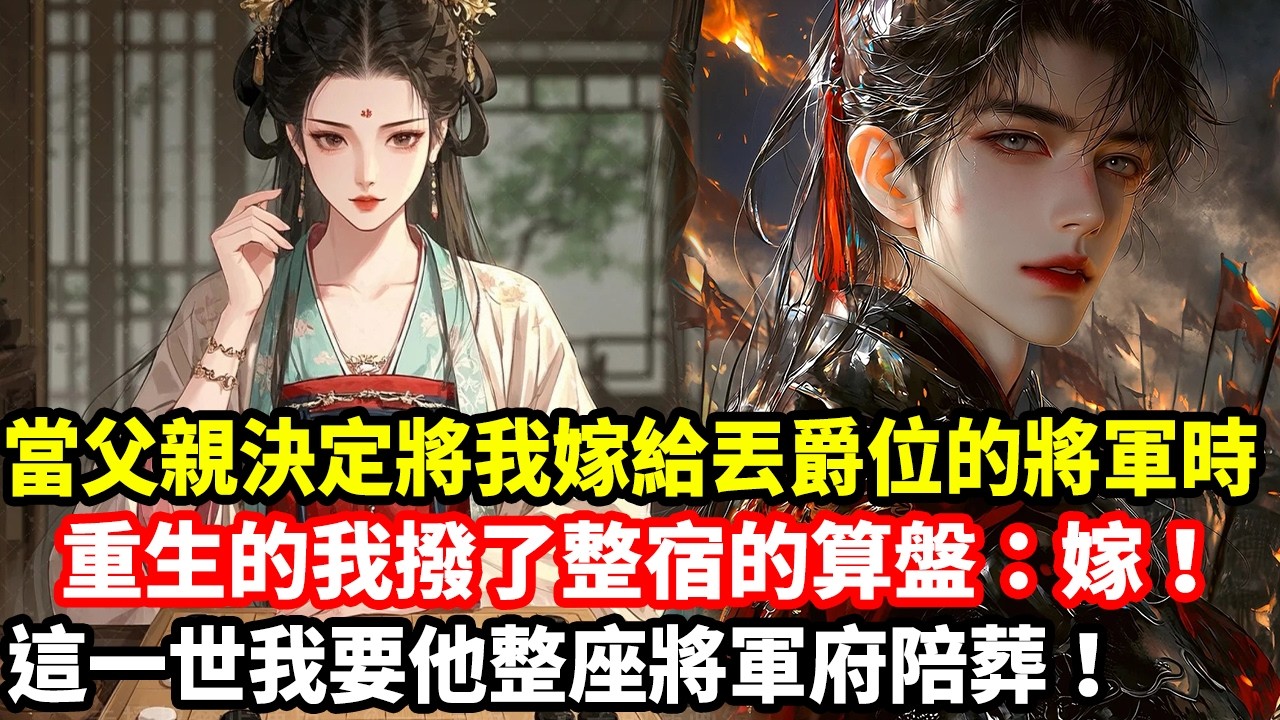 當父親決定將我嫁給丟爵位的將軍時，重生的我撥了整宿的算盤：嫁！這一世我要他整座將軍府陪葬！