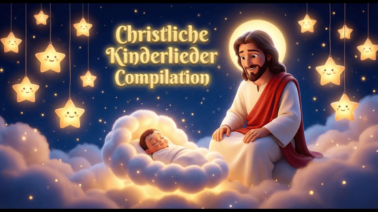 Jesus liebt Kinder – Christliche Kinderlieder ✝️  | Deutsche Christliche Kinderlieder Compilation