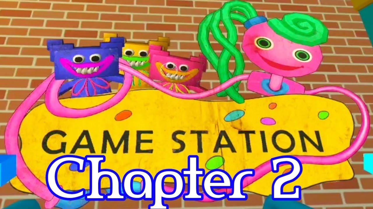 Blue Monster Escape Chapter 2 Toy Factory Playground - Full Gameplay Walkthrough