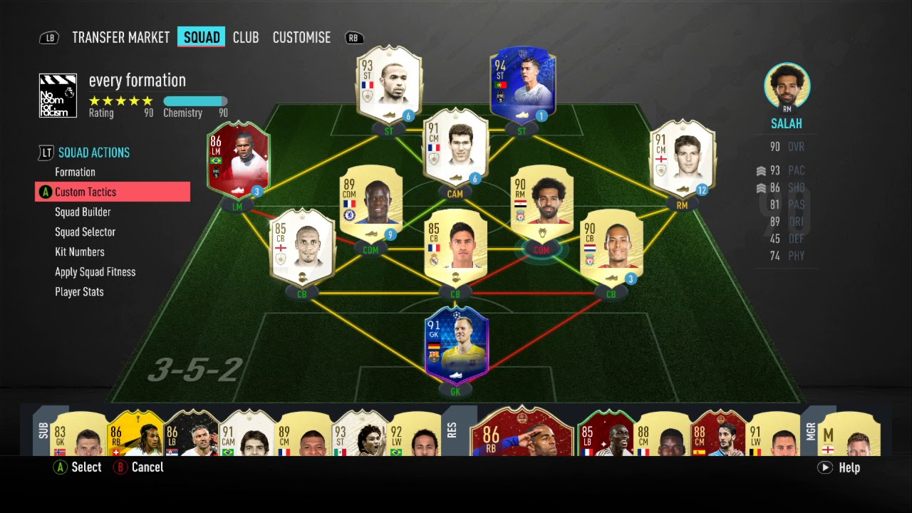 FIFA 20 352 BEST CUSTOM TACTICS AND PLAYER INSTRUCTIONS***EVERY FORMATION |||EPISODE 5|||