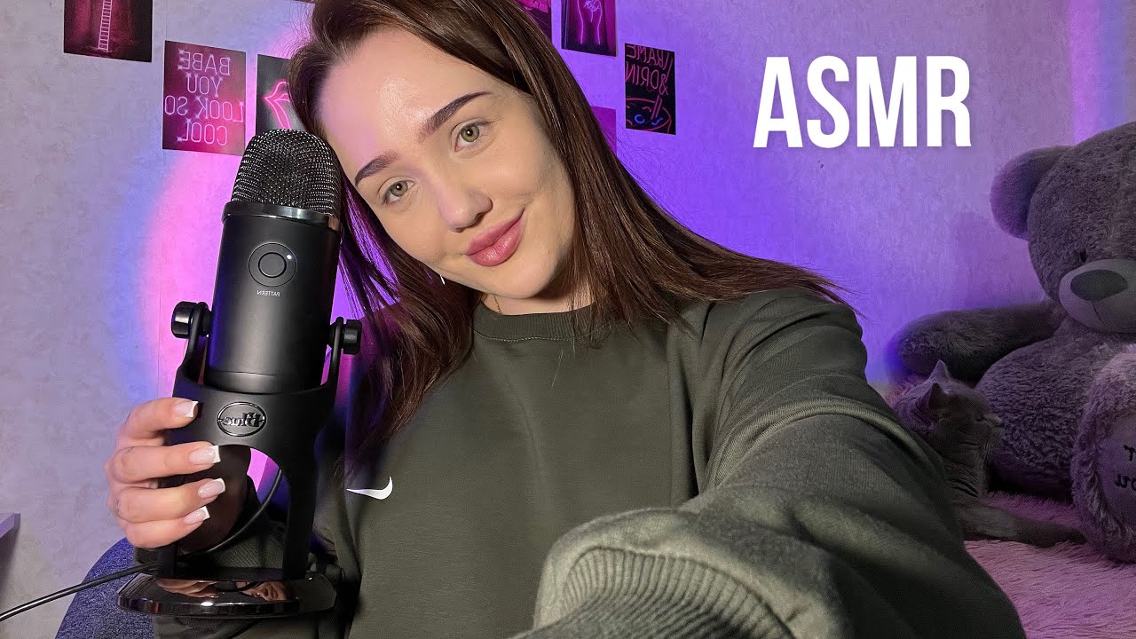 АСМР обзор микрофона Blue Yeti X 💗 / мой новый микрофончик 🫶🏽