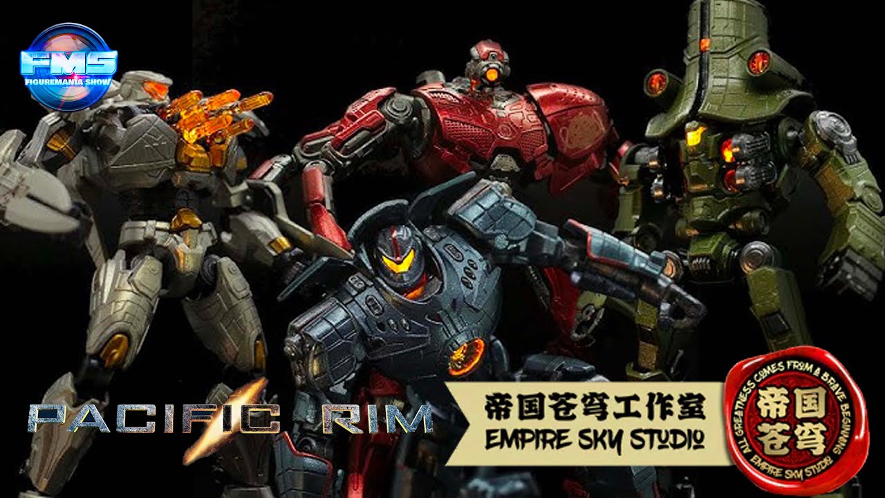 Empire Sky Studio Pacific Rim figures #pacificrim #godzilla #hiyatoys #shmonsterarts