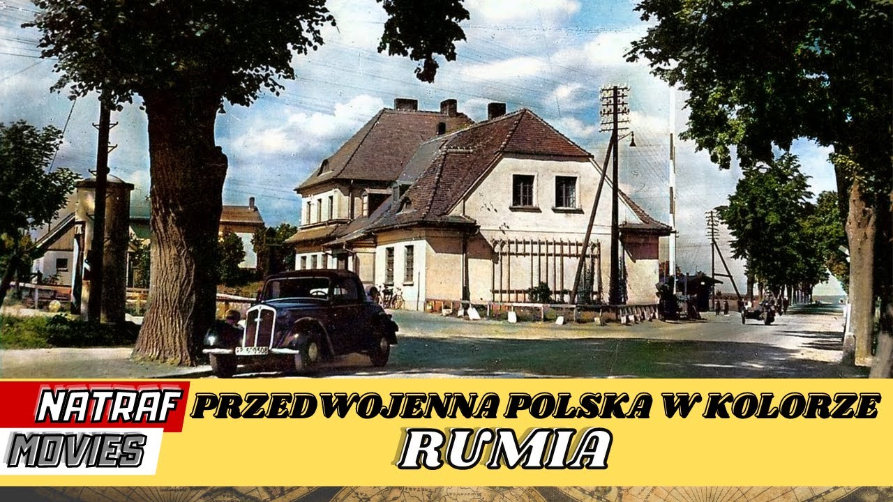 Przedwojenna Rumia w kolorze. #youtube #video #youtuber #youtubechannel
