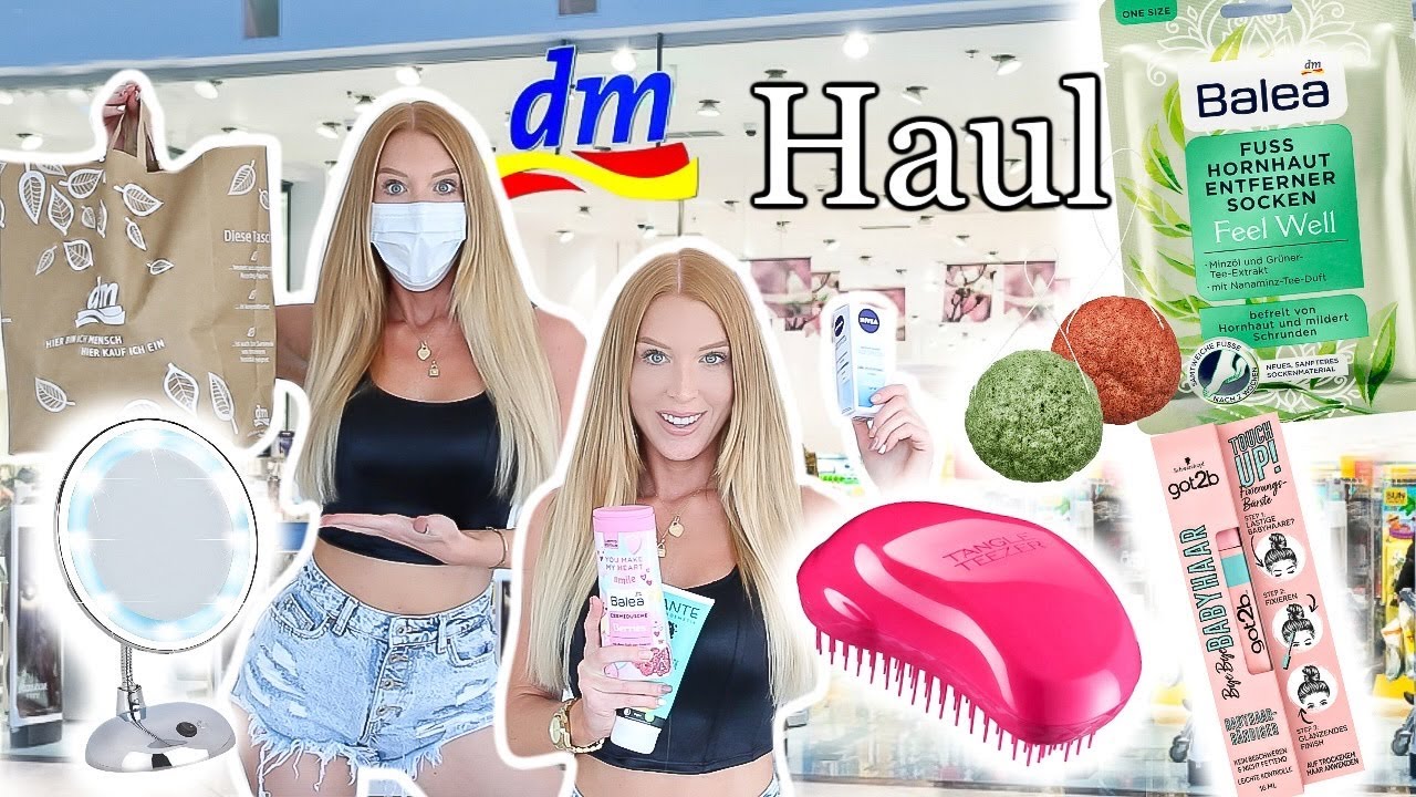 XXL 130€ dm HAUL MAI 2020! (first time mit Maske bei dm einkaufen 😷🛍)