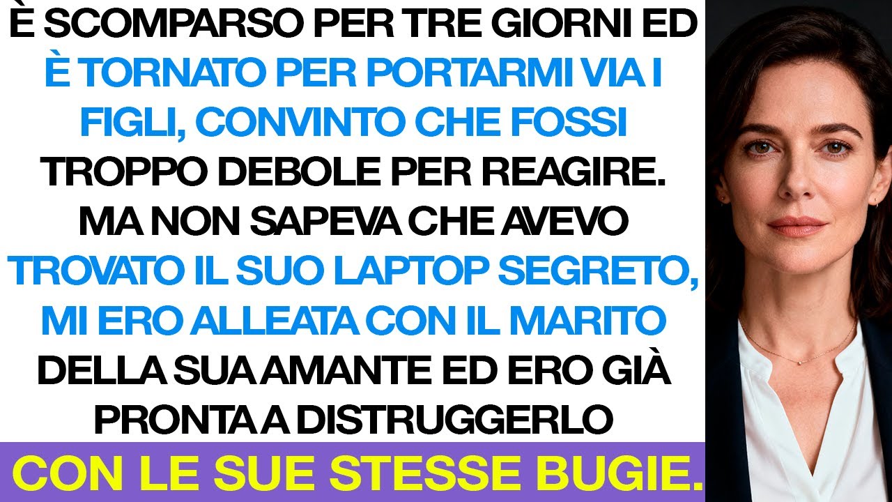 Mio marito non è tornato a casa per tre notti e, quando finalmente è rientrato, ha solo…