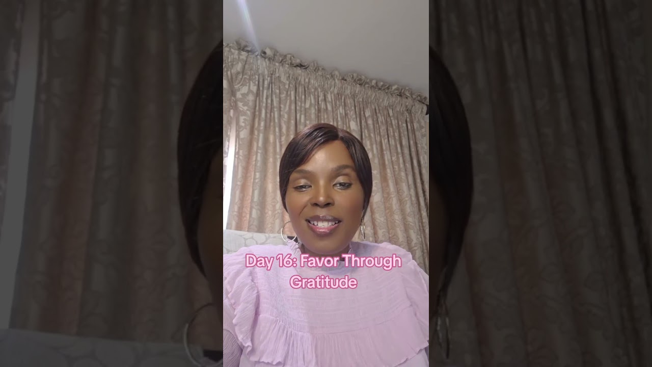 Favor Through Gratitude