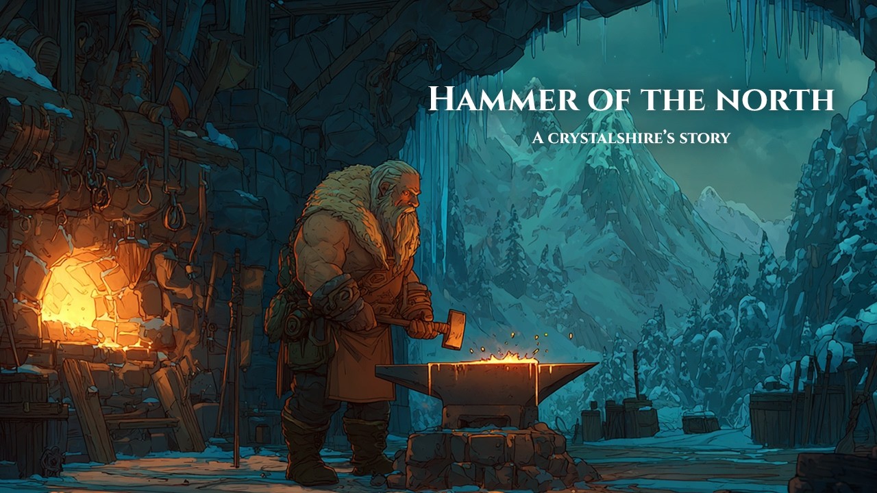 Hammer of the North | Rhythmic Blacksmithing Ambience for Focus